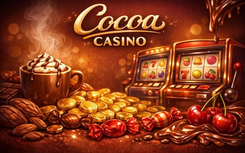 Cocoa Casino login page hero banner